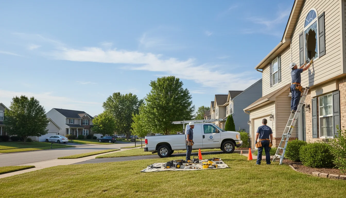 Expert window installer providing residential service in Hestand, KY